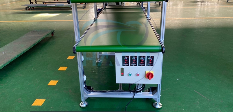 Ứng dụng và cấu tạo của băng tải 2 tầng Cấu tạo băng tải 2 tầng